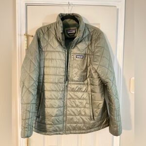 Patagonia Olive Quilted Jacket